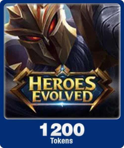 Heroes Evolved 1200 Tokens Direct Top Up <span class="ext" style="background-color: #00e206; color: #FFFFFF;">Direct Top Up</span> <span class="ext ext_digital">digital</span> image 1