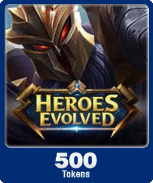 Heroes Evolved 500 Tokens Direct Top Up Codashop Direct Top Up digital — Import Game Deal