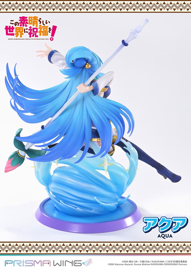 Prisma Wing Kono Subarashii Sekai ni Shukufuku wo! 1/7 Scale Pre-Painted Figure: Aqua image 5
