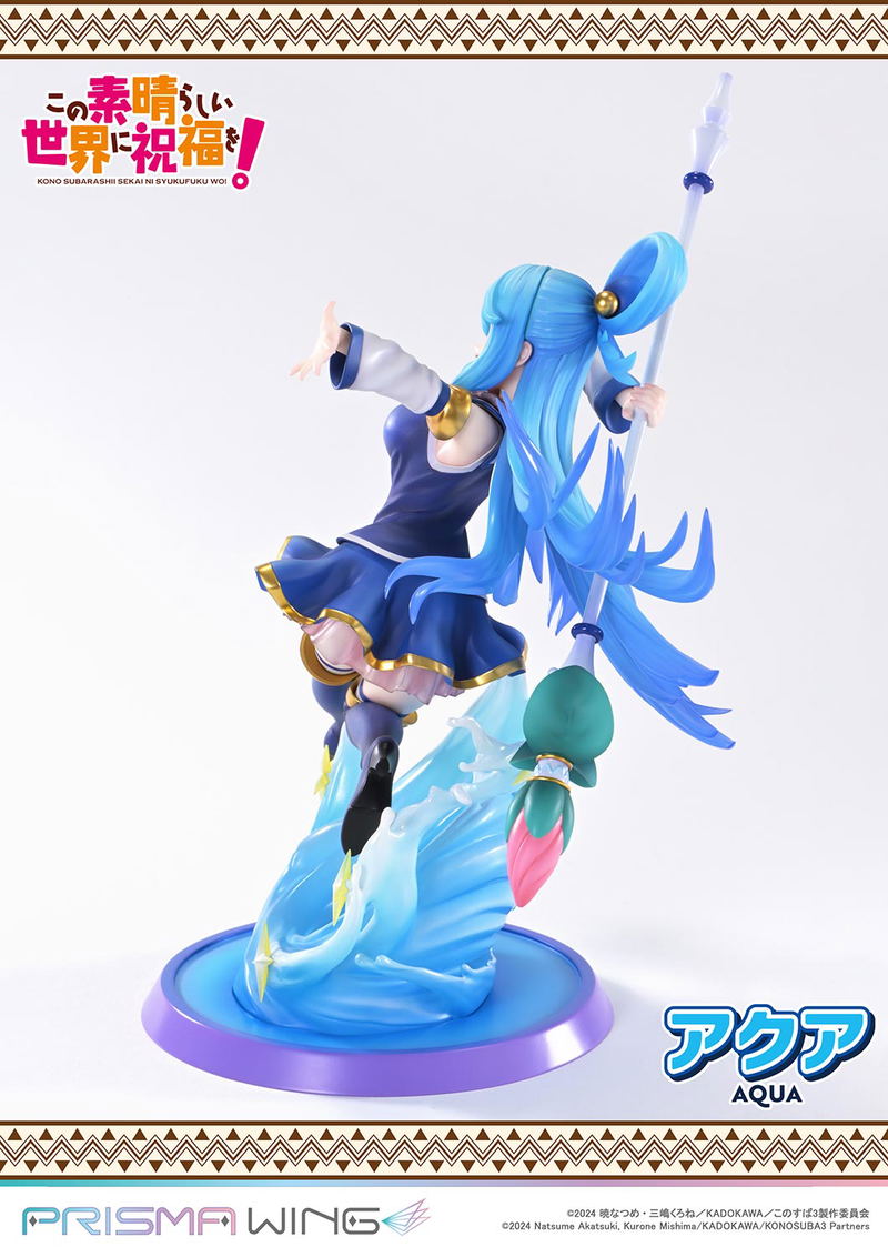 Prisma Wing Kono Subarashii Sekai ni Shukufuku wo! 1/7 Scale Pre-Painted Figure: Aqua image 6