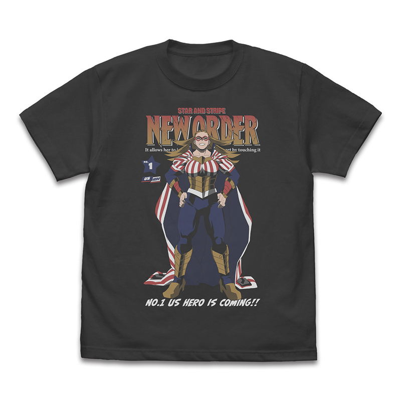 TV Anime My Hero Academia - Star And Stripe T-shirt (Sumi | Size L) image 1
