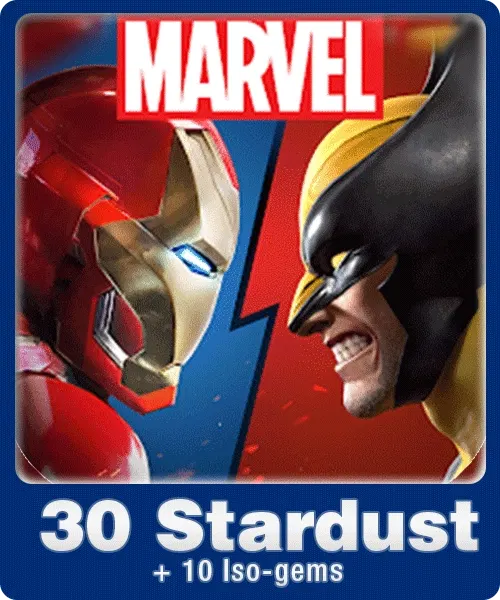Marvel Duel 30 Stardust + 10 Iso-gems | Indonesia Direct Top Up Codashop Direct Top Up digital — Import Game Deal