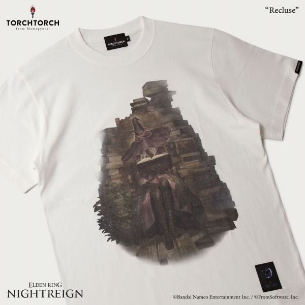 Elden Ring Nightreign x Torch Torch - Recluse T-shirt (Vanilla White | Size M) image 2