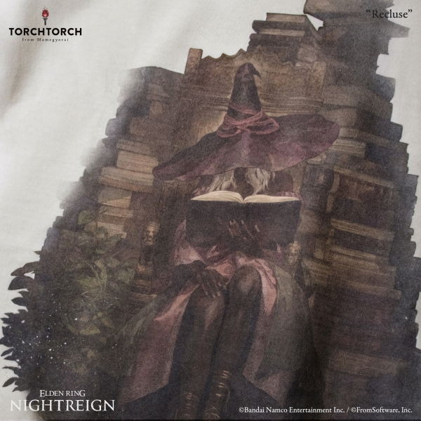 Elden Ring Nightreign x Torch Torch - Recluse T-shirt (Vanilla White | Size M) image 4
