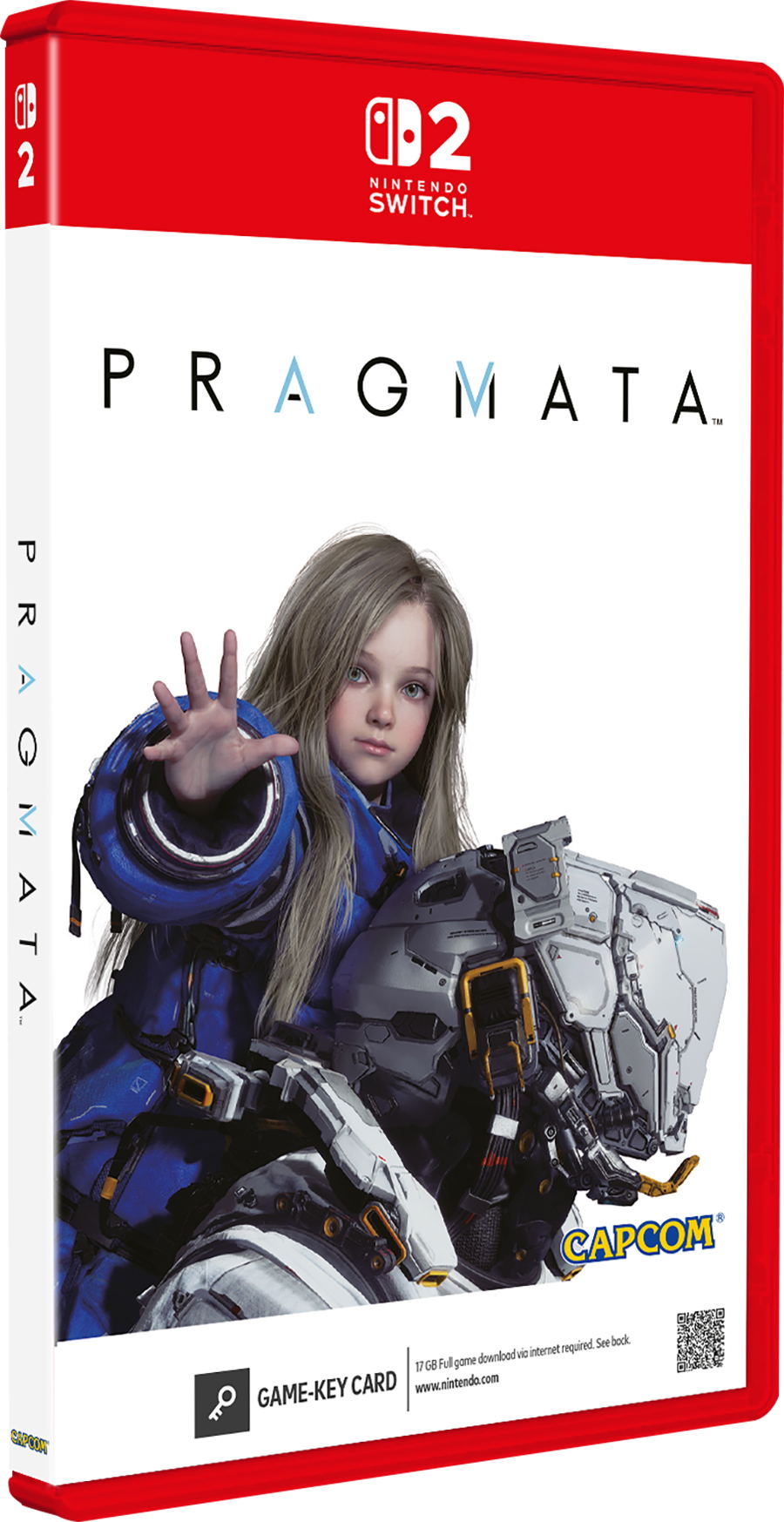 Pragmata (Multi-Language) Game Key Cart (Cover - English) for Nintendo Switch 2