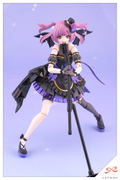 Sousai Shojo Teien 1/10 Scale Plastic Model Kit: Kisaragi Yue Diva Costume thumbnail 6