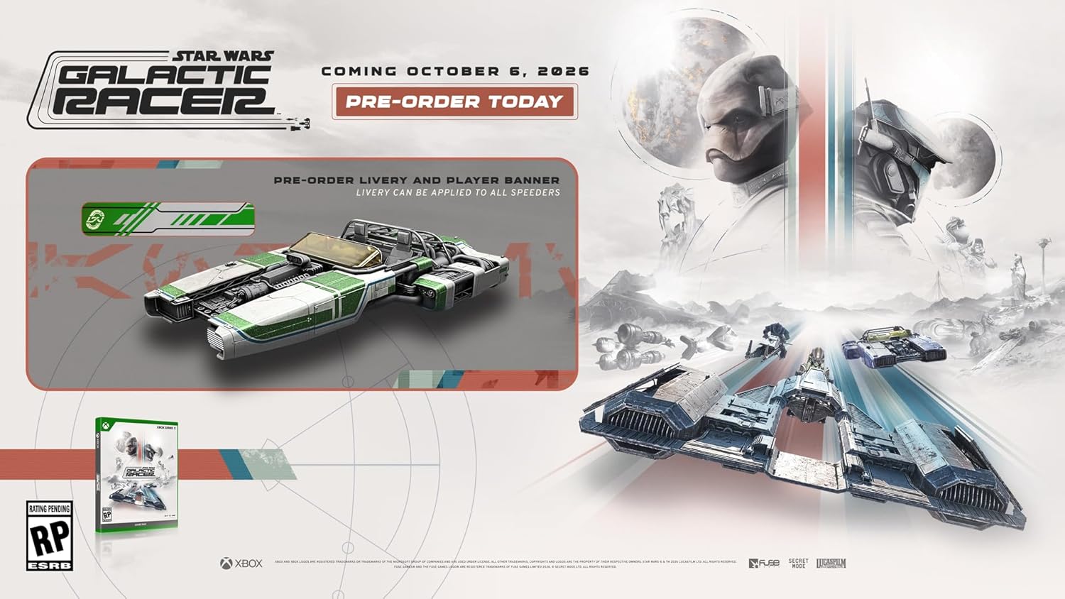 Star Wars: Galactic Racer for Xbox Series X
