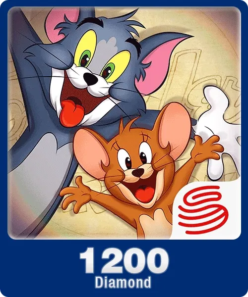 Tom and Jerry Chase 1200 Diamond Direct Top Up <span class="ext" style="background-color: #00e206; color: #FFFFFF;">Direct Top Up</span> <span class="ext ext_digital">digital</span> image 1