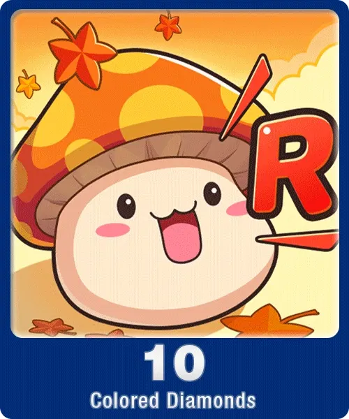 Maplestory R Evolution 10 Colored Diamonds | Philippines Direct Top Up Codashop Direct Top Up digital — Import Game Deal