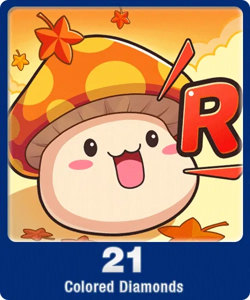 Maplestory R Evolution 21 Colored Diamonds | Thailand Direct Top Up Codashop Direct Top Up digital — Import Game Deal