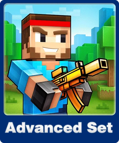 Pixel Gun 3D Advanced Set | Indonesia Direct Top Up Codashop Direct Top Up digital — Import Game Deal