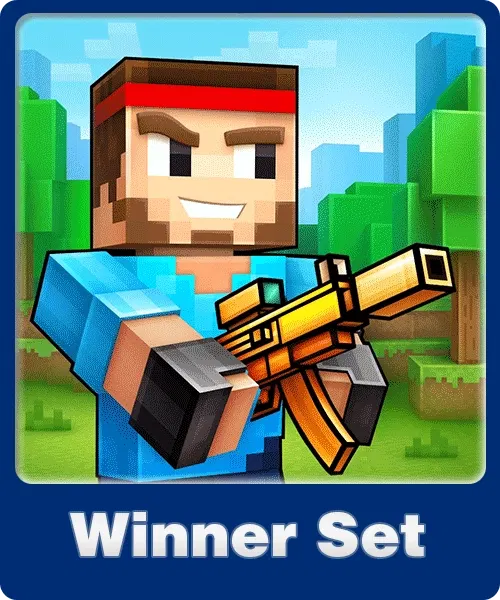 Pixel Gun 3D Winner Set | Indonesia Direct Top Up <span class="ext" style="background-color: #00e206; color: #FFFFFF;">Direct Top Up</span> <span class="ext ext_digital">digital</span> image 1