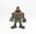 Final Fantasy VII Polygon Soft Vinyl Figure Barret Wallace thumbnail 1