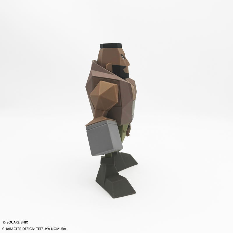 Final Fantasy VII Polygon Soft Vinyl Figure Barret Wallace image 4