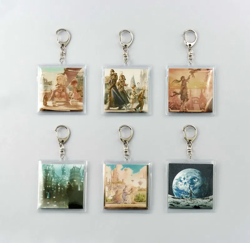 Final Fantasy XIV Music Collection Key Chain Vinyl Series Vol. 1 (Set of 6 Pieces) (Re-run) image 1