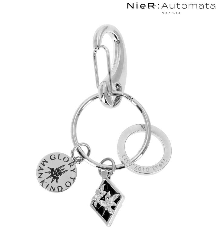 NieR:Automata Ver1.1a 2B/9S Charm Key Ring