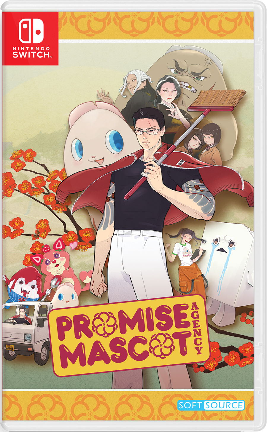Promise Mascot Agency (Multi-Language) (Cover - English) for Nintendo Switch, Nintendo Switch 2