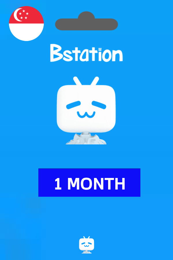 Bstation 1-Month Membership | Singapore Account digital — Import Game Deal