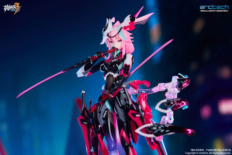 Arctech Series Honkai Impact 3rd 1/8 Scale Action Figure: Yae Sakura Darkbolt Jonin Neon Shade Ver. image 11