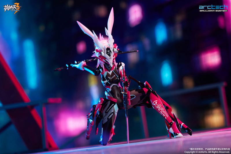 Arctech Series Honkai Impact 3rd 1/8 Scale Action Figure: Yae Sakura Darkbolt Jonin Neon Shade Ver. image 13