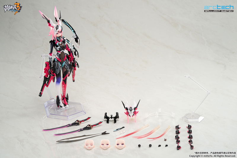 Arctech Series Honkai Impact 3rd 1/8 Scale Action Figure: Yae Sakura Darkbolt Jonin Neon Shade Ver. image 2