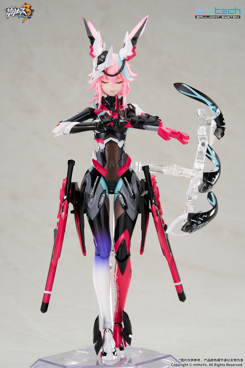 Arctech Series Honkai Impact 3rd 1/8 Scale Action Figure: Yae Sakura Darkbolt Jonin Neon Shade Ver. image 1