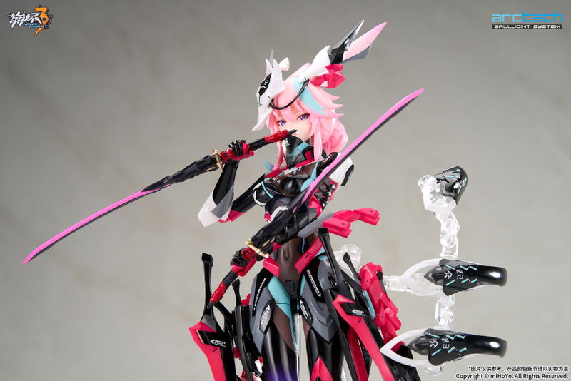 Arctech Series Honkai Impact 3rd 1/8 Scale Action Figure: Yae Sakura Darkbolt Jonin Neon Shade Ver. image 6