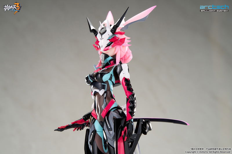 Arctech Series Honkai Impact 3rd 1/8 Scale Action Figure: Yae Sakura Darkbolt Jonin Neon Shade Ver. image 7
