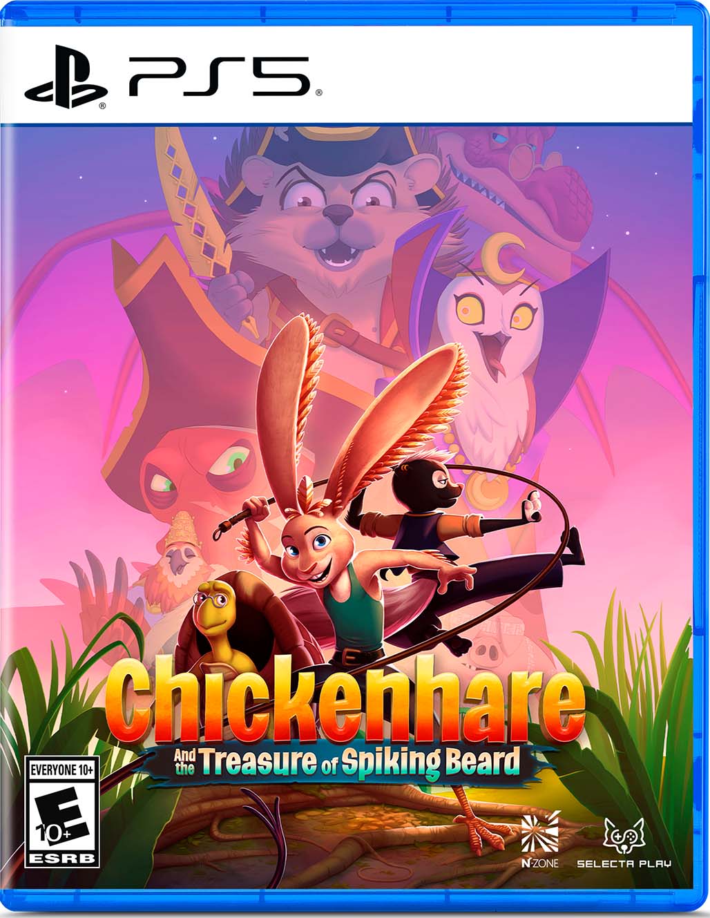 Chickenhare and the Treasure of Spiking Beard for PlayStation 5