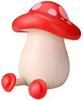 Delicious in Dungeon Soft Vinyl Walking Mushroom (Red) thumbnail 1