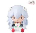 Evangelion 3.0+1.0 Thrice Upon a Time Fuwa Petit Deformed Figure Rei Long Hair thumbnail 1
