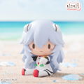 Evangelion 3.0+1.0 Thrice Upon a Time Fuwa Petit Deformed Figure Rei Long Hair thumbnail 3