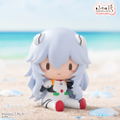 Evangelion 3.0+1.0 Thrice Upon a Time Fuwa Petit Deformed Figure Rei Long Hair thumbnail 4