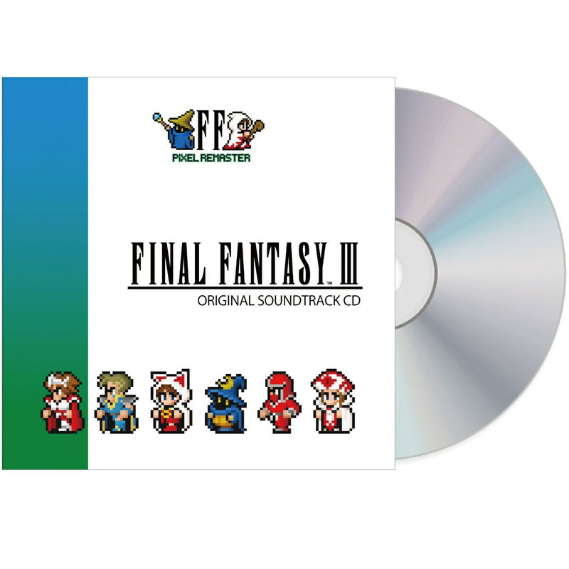Final Fantasy III Pixel Remaster Original Soundtrack CD image 1
