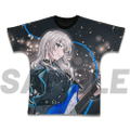 Girls Band Cry - Original Illustration Of Momoka Kawaragi Full Graphic Seamless T-shirt Unmei No Hana Ver. (Size M) thumbnail 1