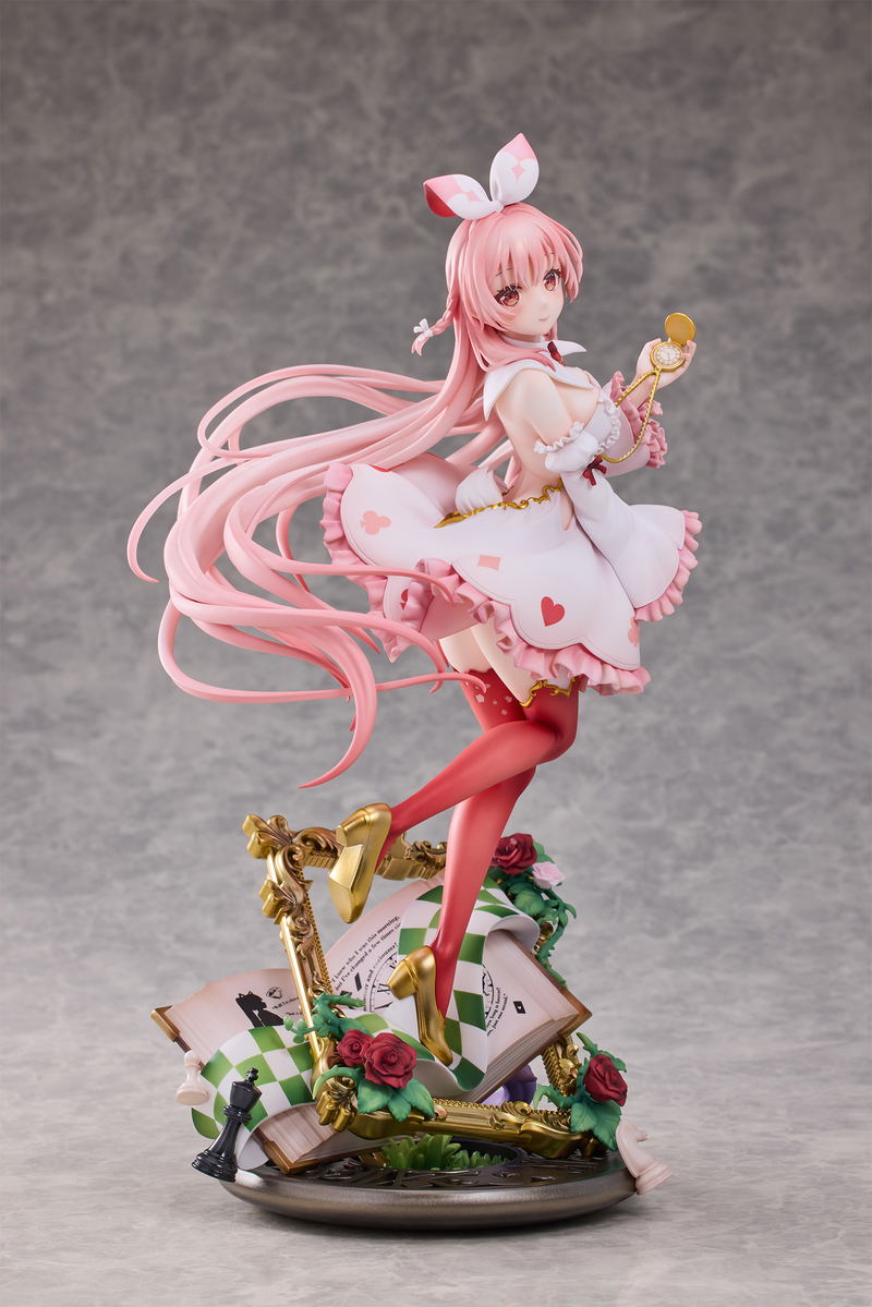 Rosuuri Channel 1/7 Scale Pre-Painted Figure: White Rabbit Rosu Wonderland Ver. image 1