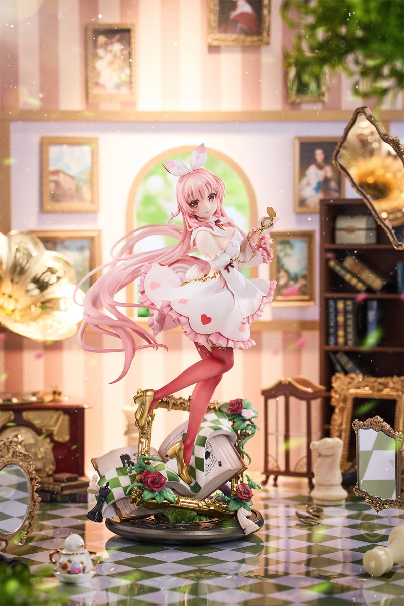 Rosuuri Channel 1/7 Scale Pre-Painted Figure: White Rabbit Rosu Wonderland Ver. image 12