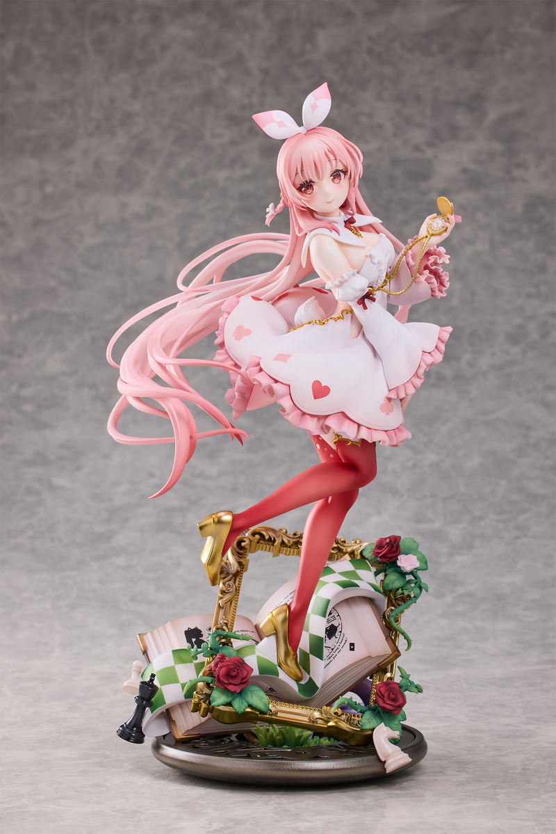 Rosuuri Channel 1/7 Scale Pre-Painted Figure: White Rabbit Rosu Wonderland Ver. image 2