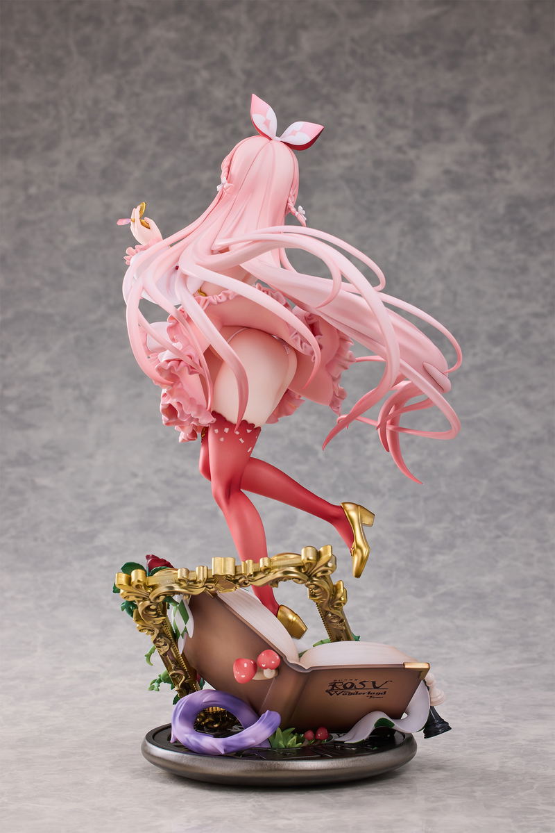 Rosuuri Channel 1/7 Scale Pre-Painted Figure: White Rabbit Rosu Wonderland Ver. image 4