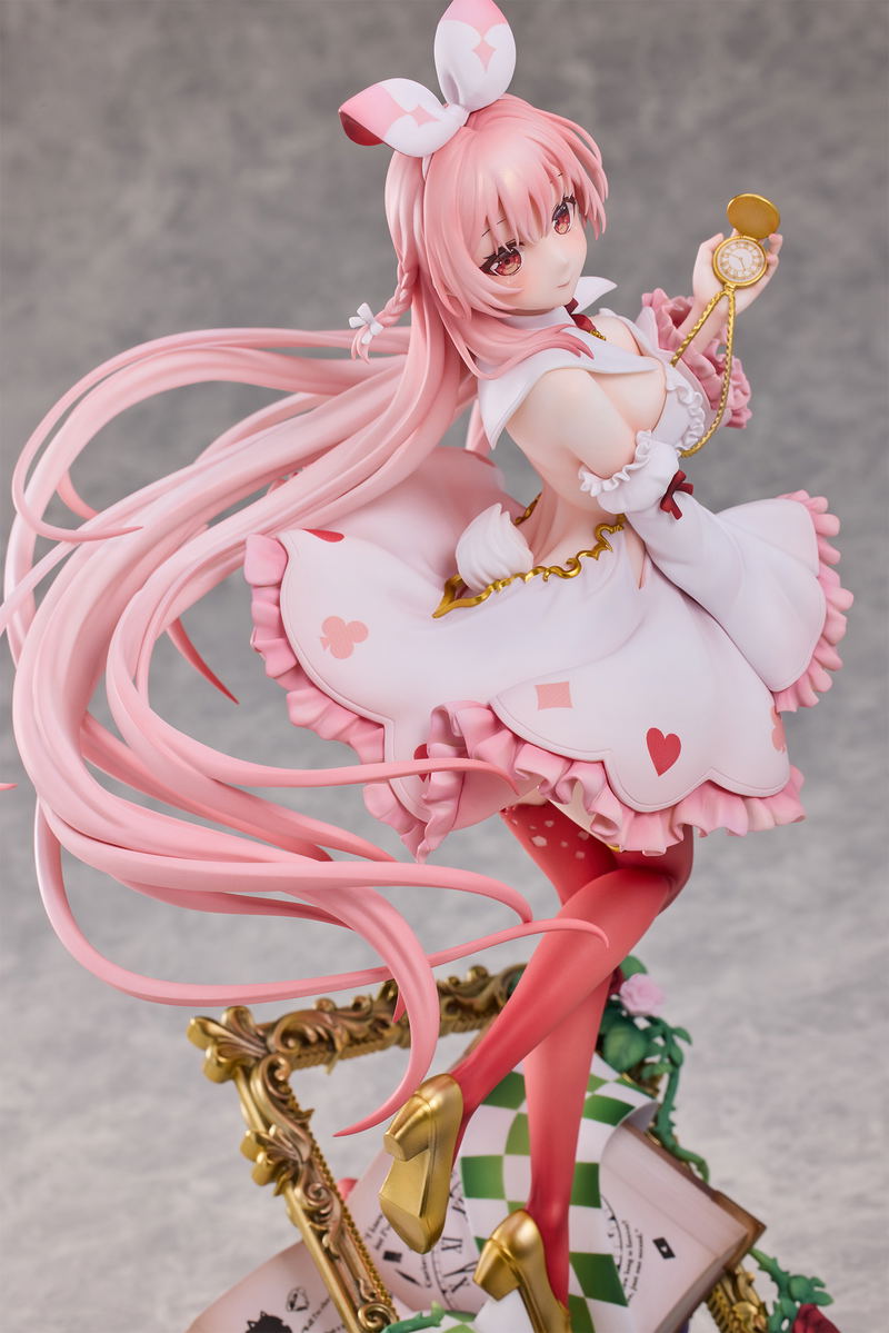 Rosuuri Channel 1/7 Scale Pre-Painted Figure: White Rabbit Rosu Wonderland Ver. image 7