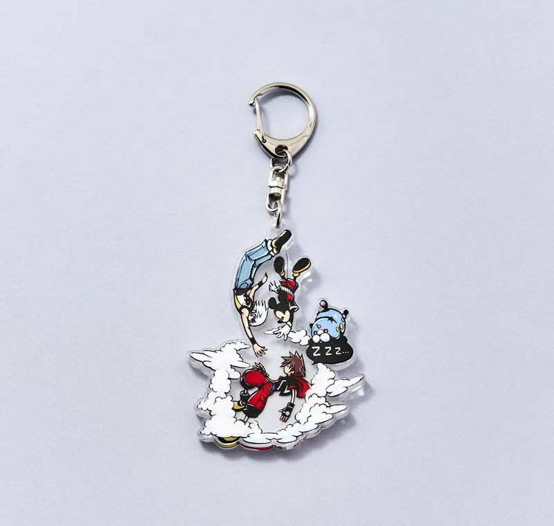 Kingdom Hearts HD 2.8 Acrylic Key Chain Air (Re-run) image 1