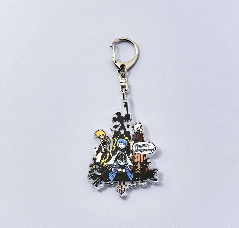 Kingdom Hearts HD 2.8 Acrylic Key Chain Bond image 1