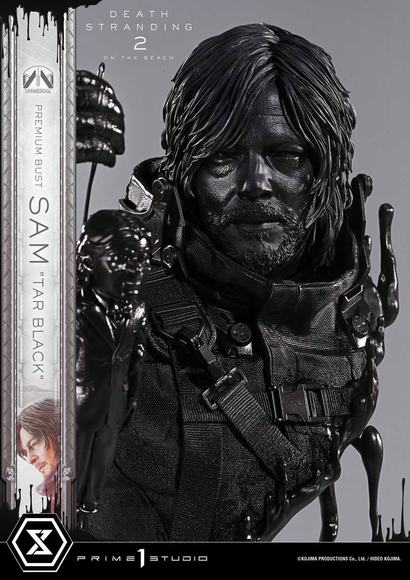 Premium Bust Death Stranding 2 On the Beach 1/3 Scale Statue: Sam (Tar Black) image 9