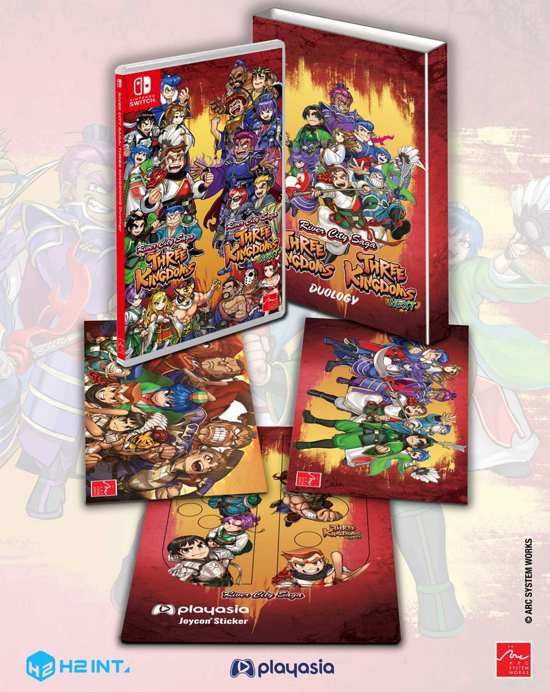 River City Saga: Three Kingdoms Duology [First Print Edition] (Multi-Language) <span class="ext" style="background-color: #003082; color: #FFFFFF;">PLAY EXCLUSIVES</span> image 1