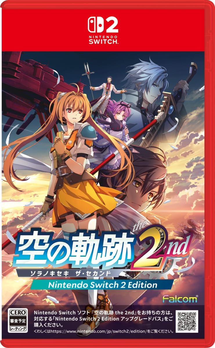 Trails in the Sky 2nd Chapter Nintendo Switch 2 Edition Game Cart for Nintendo Switch 2