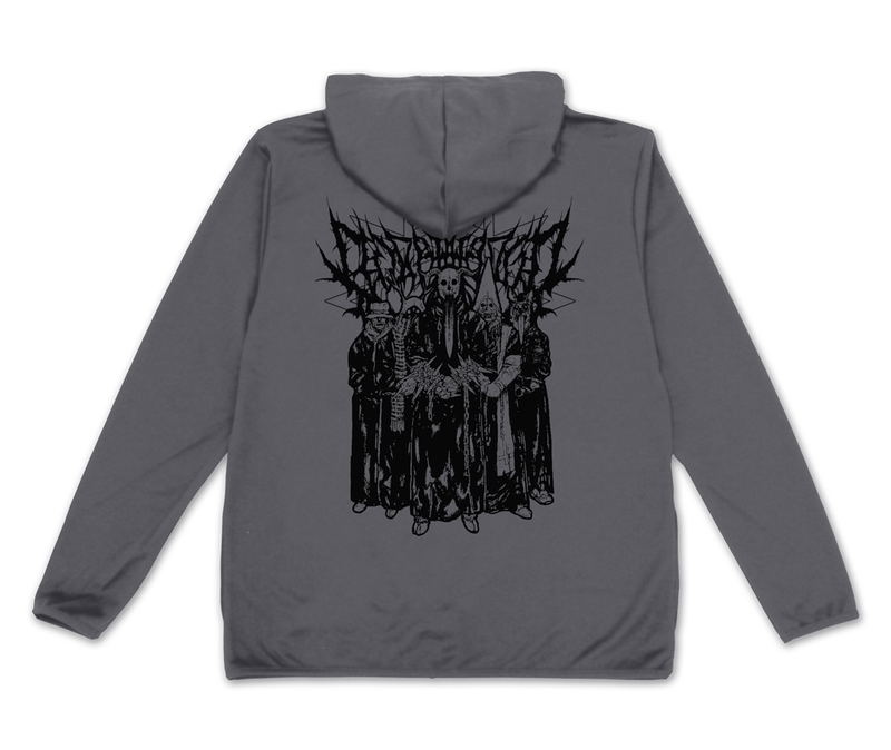 Dorohedoro (Original Version) - Demons' Thin Dry Hoodie (Gray | Size XXL) image 2
