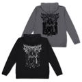 Dorohedoro (Original Version) - Demons' Thin Dry Hoodie (Gray | Size XXL) thumbnail 5