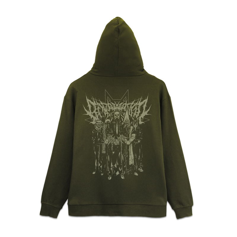 Dorohedoro (Original Version) - Devil's Zip Hoodie Ver.2.0 (Moss | Size XXL) image 1
