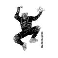 Dorohedoro (Original Version) - Kaiman Loves Gyoza (White | Size L) thumbnail 2
