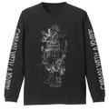Dorohedoro (Original Version) - Kaiman With A Knife Ribbed Long Sleeve T-shirt (Black | Size S) thumbnail 1